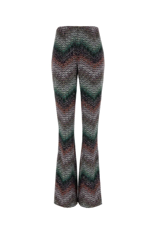 Embroidered viscose blend flared pant MISSONI (DS26SI0GBC0065)