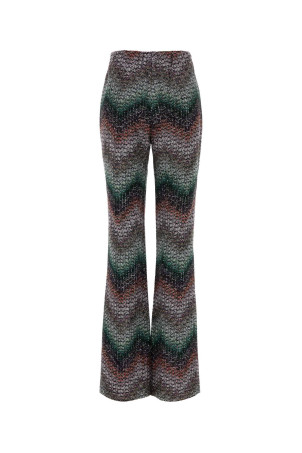 Embroidered viscose blend flared pant MISSONI (DS26SI0GBC0065)