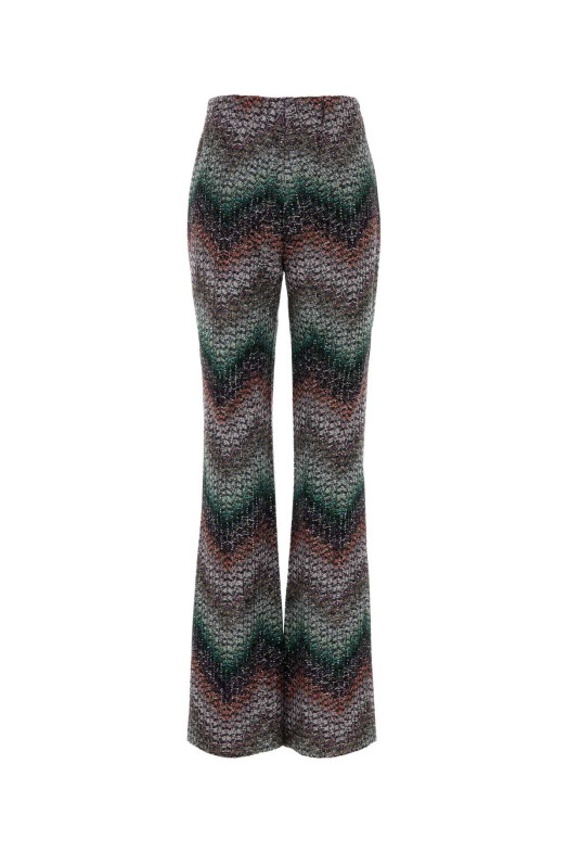 Embroidered viscose blend flared pant MISSONI (DS26SI0GBC0065)