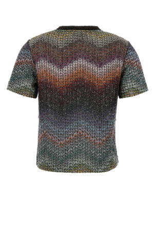 Футболка з вишивкою з віскозної суміші MISSONI (DS26SL00BC005Y)