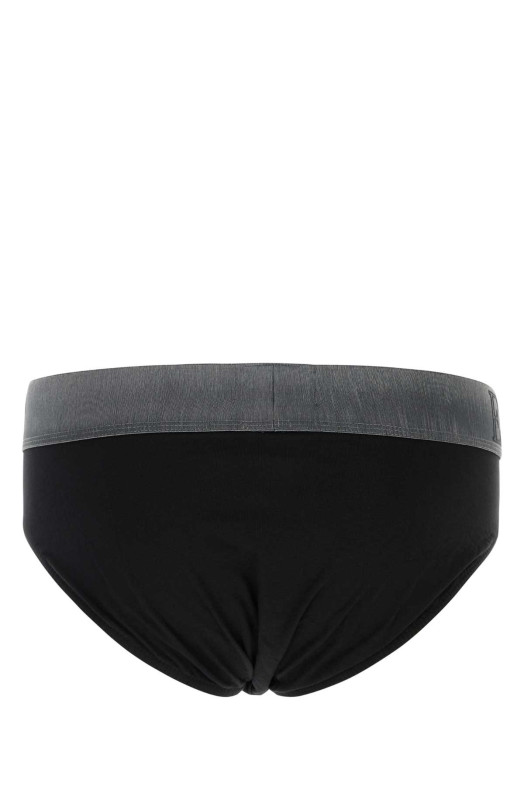 Black stretch cotton brief EMPORIO ARMANI (EM000229AF18890)