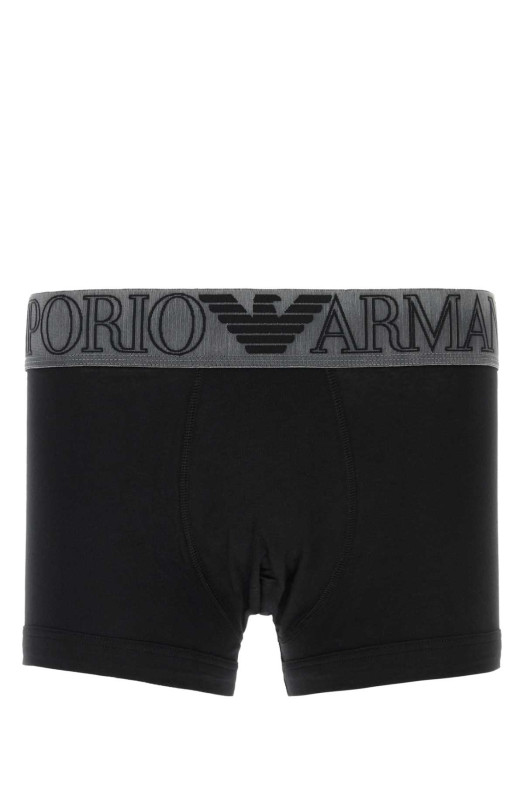 Black stretch cotton boxer EMPORIO ARMANI (EM000231AF18890)