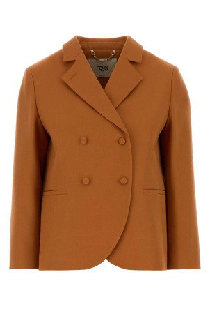 Orange grain de poudre blazer FENDI (FJ7676AJYF)
