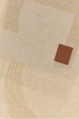 Embroidered cashmere scarf LOEWE (FSA3SS1W04)