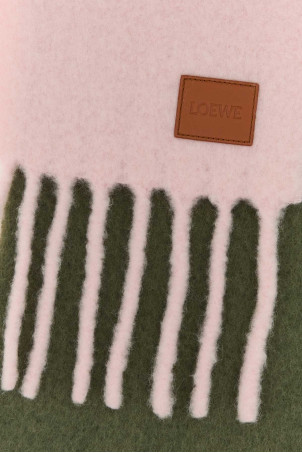Two-tone alpaca blend scarf LOEWE (FSF4SS1W06)