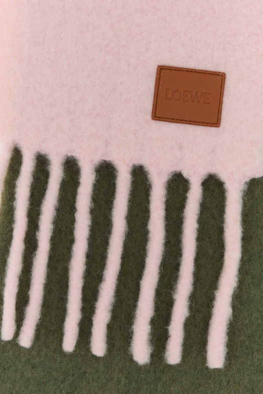 Two-tone alpaca blend scarf LOEWE (FSF4SS1W06)
