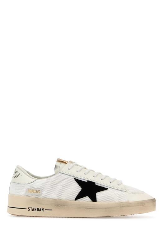 Multicolor leather and mesh Stardan sneakers GOLDEN GOOSE DELUXE BRAND (GMF00328F003028)