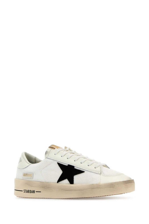 Multicolor leather and mesh Stardan sneakers GOLDEN GOOSE DELUXE BRAND (GMF00328F003028)