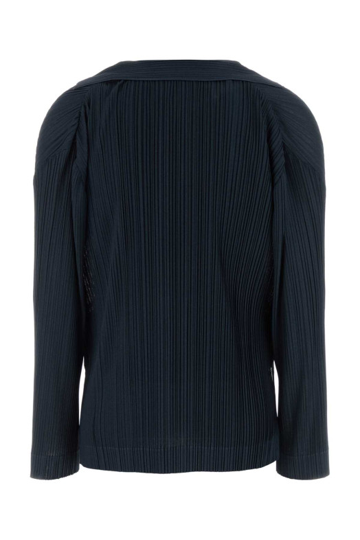 Темно-синяя джерси-блузка GIORGIO ARMANI (GW003427AF23439)