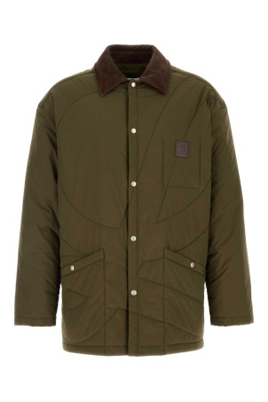 Army green polyester jacket LOEWE (H526Y02X43)