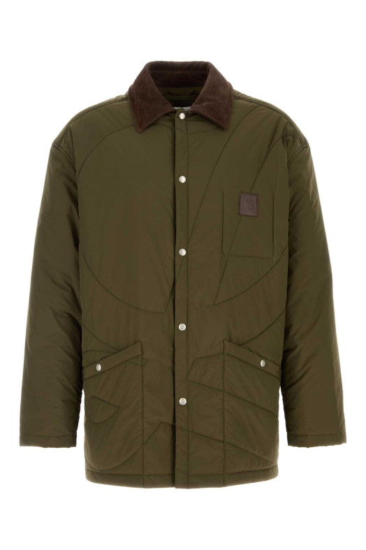 Army green polyester jacket LOEWE (H526Y02X43)
