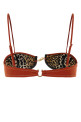 Coral stretch nylon Hammond 2.0 bikini top REINA OLGA (HAMMOND20TOP)
