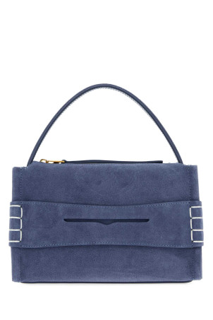 Blue suede leather small Loafer handbag JW ANDERSON (HB0763LA0361)