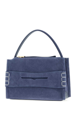 Blue suede leather small Loafer handbag JW ANDERSON (HB0763LA0361)