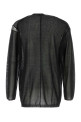 Черный свитер из хлопка и полиэстера Black YOHJI YAMAMOTO (HKK17988)
