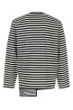 Embroidered cotton t-shirt Black YOHJI YAMAMOTO (HKT56074)