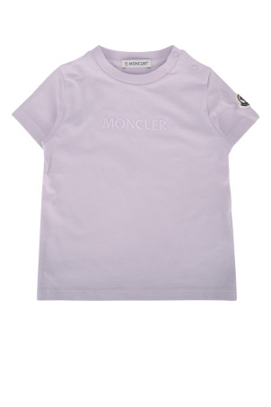 Футболка SS синього кольору MONCLER JR (L19518C0001089AUM)