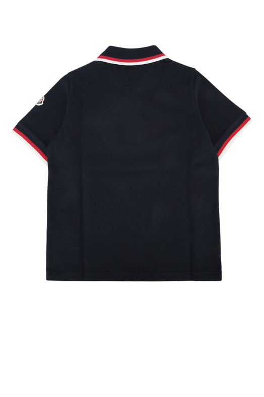 Футболка SS POLO Blue MONCLER для детей (L19548A000038496W) MONCLER JR