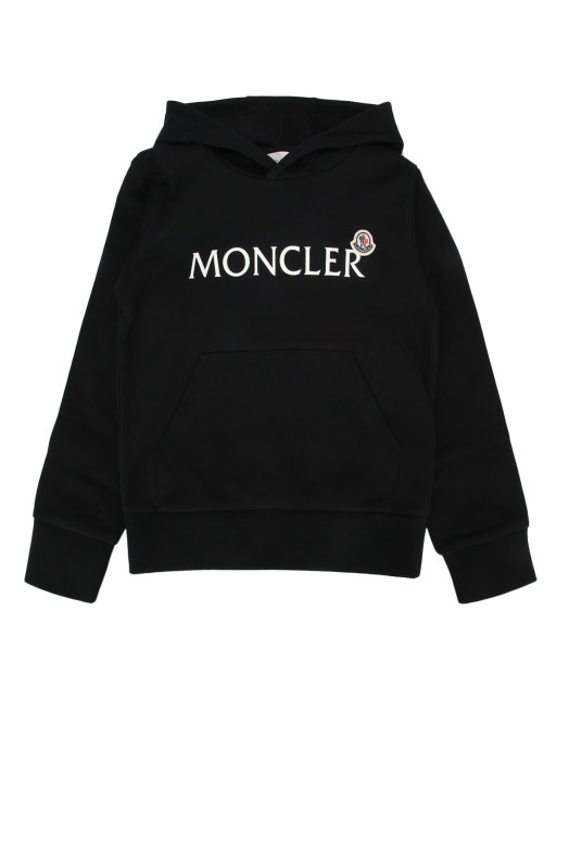 Свитшот с капюшоном, черный, MONCLER JR (L19548G0000989AKM)