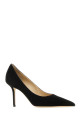 Black suede Love 85 pumps Black JIMMY CHOO (LOVE85BWJ)