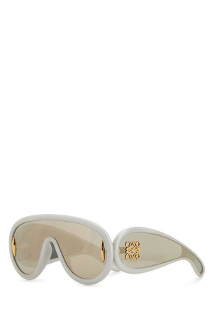 Light grey acetate Loewe Paulaâ€™s Ibiza Wave Mask sunglasses LOEWE (LW40108I)