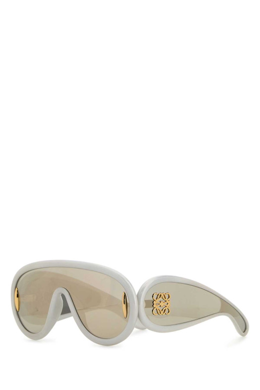 Light grey acetate Loewe Paulaâ€™s Ibiza Wave Mask sunglasses LOEWE (LW40108I)