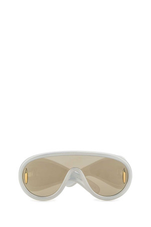 Light grey acetate Loewe Paulaâ€™s Ibiza Wave Mask sunglasses LOEWE (LW40108I)