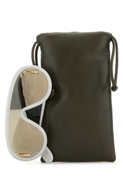 Light grey acetate Loewe Paulaâ€™s Ibiza Wave Mask sunglasses LOEWE (LW40108I)