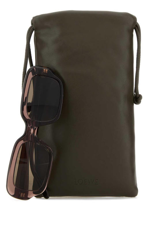 Brown acetate sunglasses LOEWE (LW40158I)
