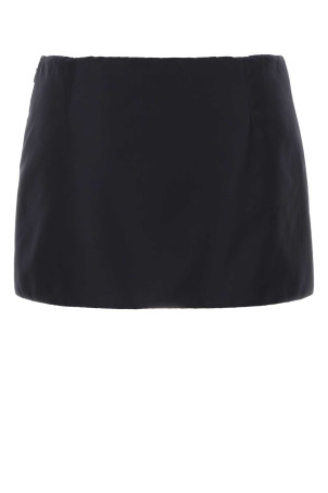Navy blue nylon mini skirt Blue MIU MIU (MG2583SOOO181A)