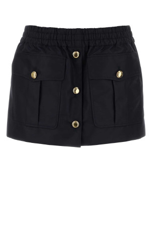 Navy blue nylon mini skirt Blue MIU MIU (MG2601SOOO16QX)