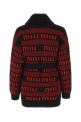 Embroidered cashmere oversize cardigan MIU MIU (MMF686S23112KB)