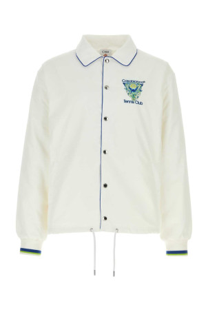 White polyester jacket CASABLANCA (MSP26OT14201)