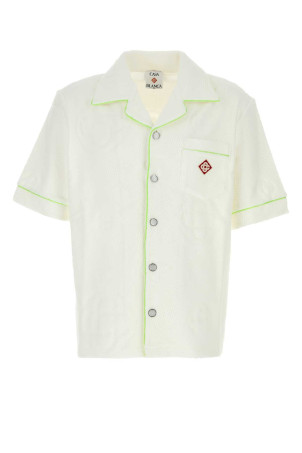 White cotton blend shirt White CASABLANCA (MSS26SH08501)