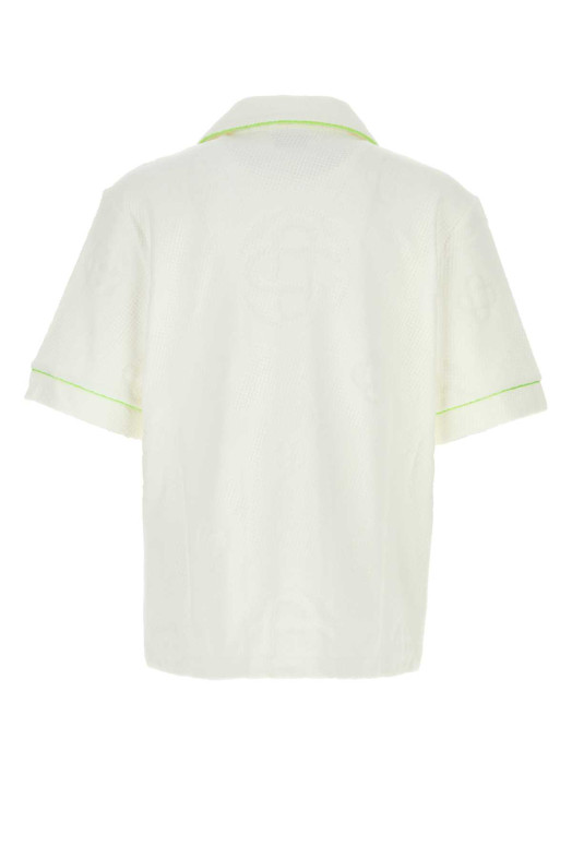 White cotton blend shirt White CASABLANCA (MSS26SH08501)