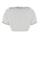 White poplin top MIU MIU (MT2257SOOO197F)