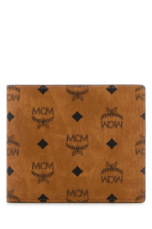 Printed canvas wallet MCM (MXSFATA04)