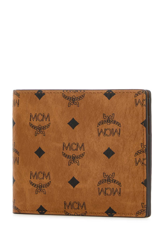 Printed canvas wallet MCM (MXSFATA04)