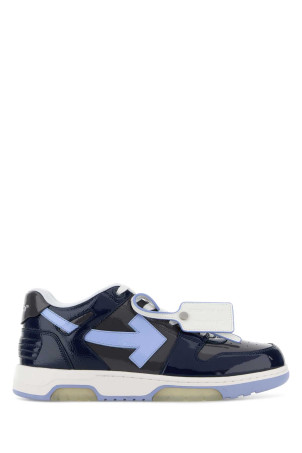 Two-tone leather Out Of Office sneakers OFF WHITE (OMIA189F25LEA00A)