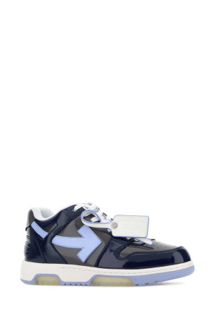 Two-tone leather Out Of Office sneakers OFF WHITE (OMIA189F25LEA00A)