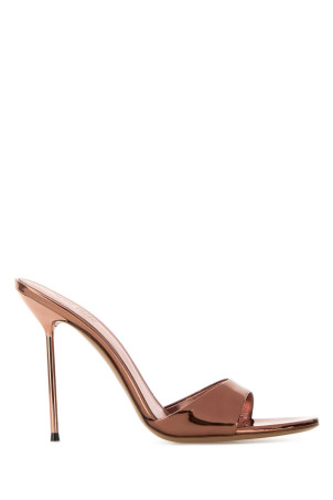 Bronze leather Lidia mules PARIS TEXAS (PX836XNPMR)