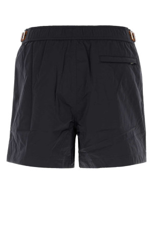 Navy blue nylon swimming shorts ZEGNA (RAHB10A3BHRS00)