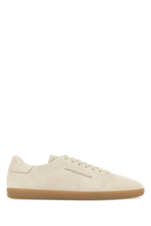Ivory suede sneakers ZEGNA (RLHSOYS8218Z)