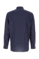 Navy blue linen shirt ZEGNA (RUHX30A3SRO3)