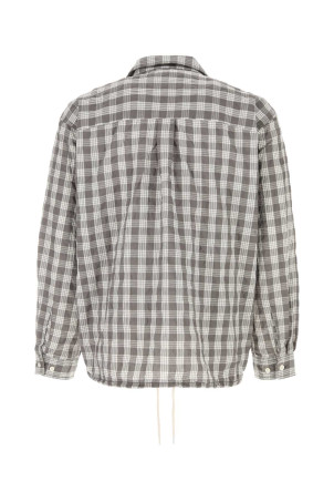Embroidered cotton blend oversize shirt NANAMICA (S26SG012E)