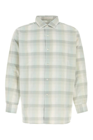 Embroidered cotton blend oversize shirt NANAMICA (S26SG059E)