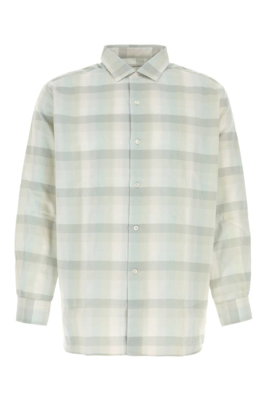 Embroidered cotton blend oversize shirt NANAMICA (S26SG059E)
