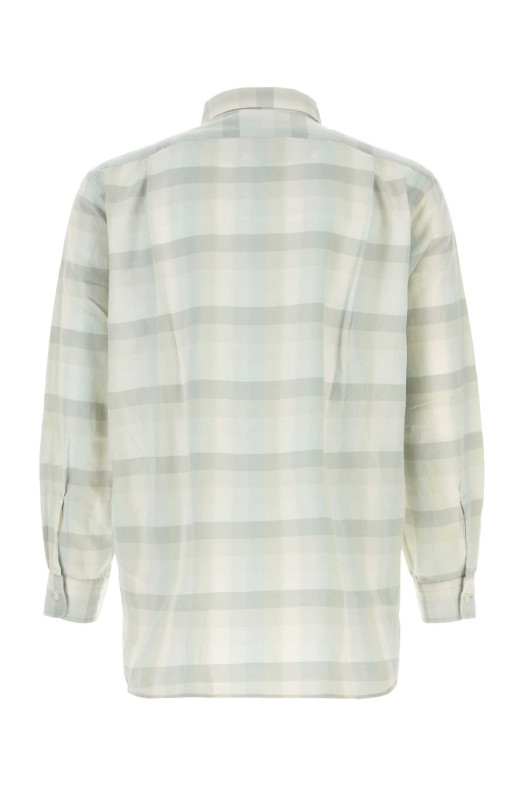 Embroidered cotton blend oversize shirt NANAMICA (S26SG059E)