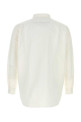White cotton blend oversize shirt NANAMICA (S26SG082E)