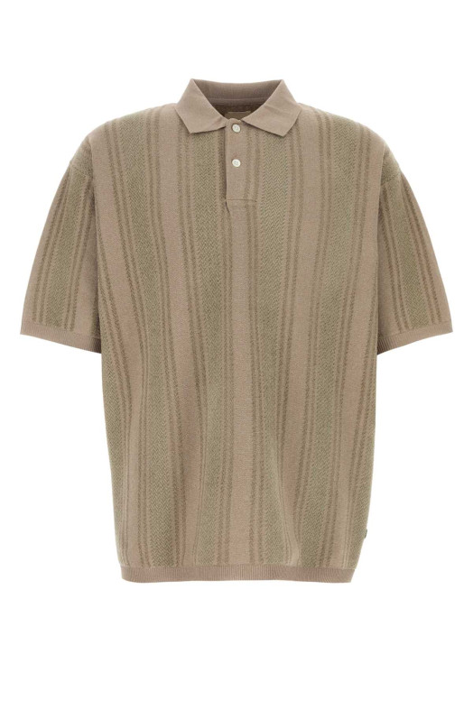Embroidered knit polo shirt NANAMICA (S26SH019E)